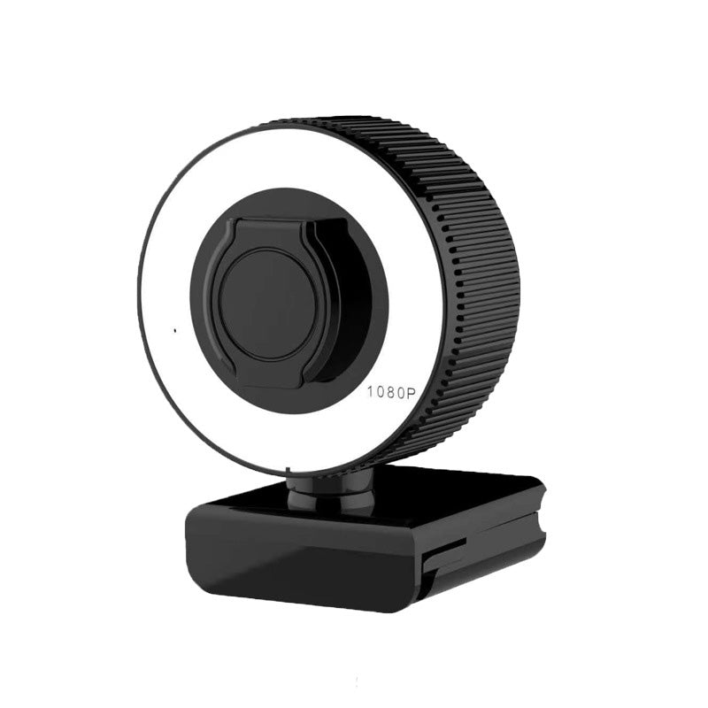 HD Webcam 1080p/2K mit Mikrofon & Webcam-Abdeckung | Autofokus USB-Kamera