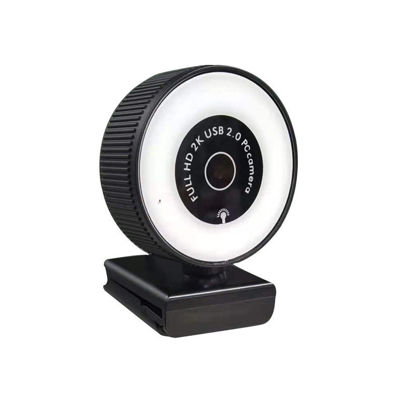 HD Webcam 1080p/2K mit Mikrofon & Webcam-Abdeckung | Autofokus USB-Kamera